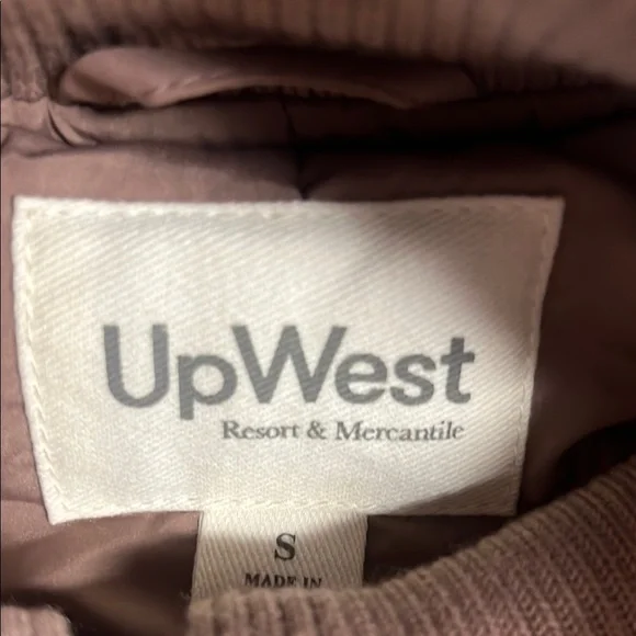 UpWest Pink Sherpa bomber Jacket new no tags UW1 - Picture 4 of 7